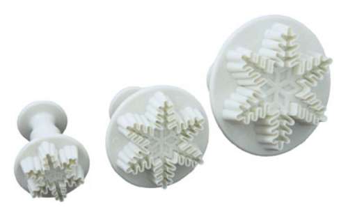 Snowflake Plunger Cutters - Click Image to Close